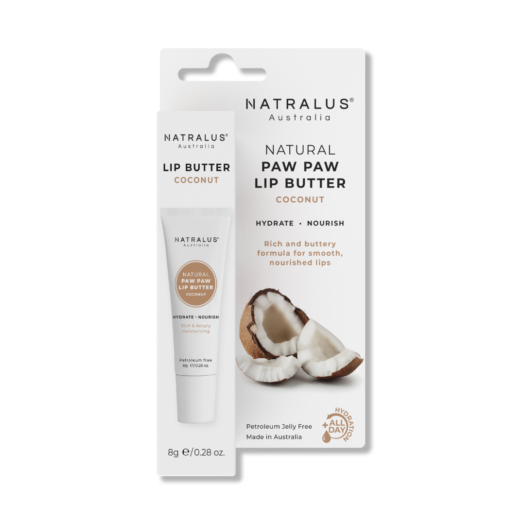 Natralus Natural Paw Paw Lip Butter Coconut
