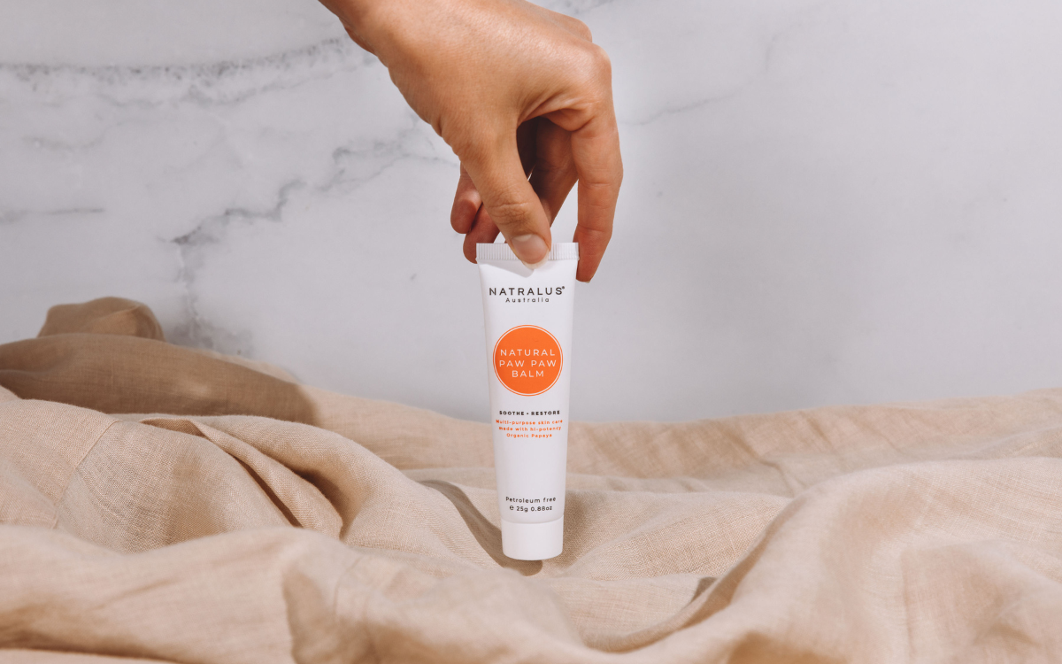 Say Goodbye to chapped lips with Natralus Natural Paw Paw Balm