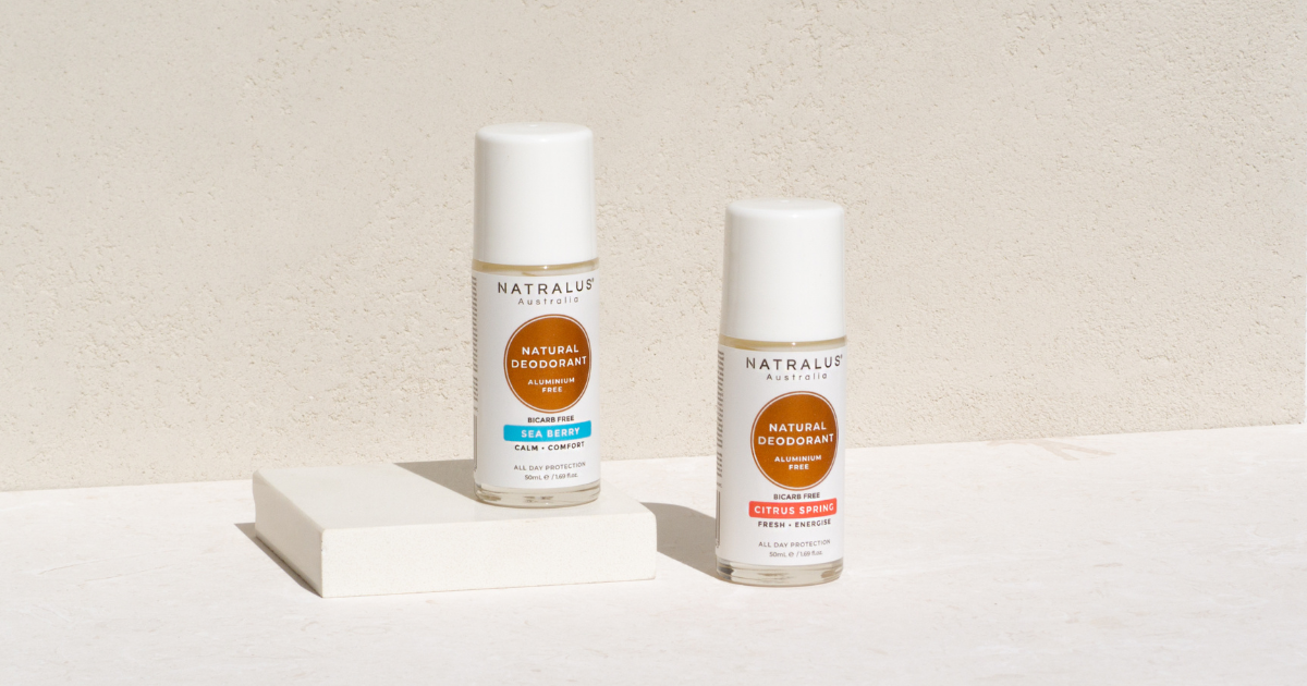 Why Natralus Bicarb Free Natural Deodorant?