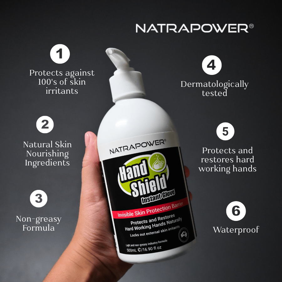 NatraPower HandShield® Liquid Gloves Industrial 150mL