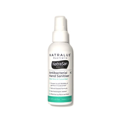 NatraSan Antibacterial Instant Hand Sanitiser with Aloe Vera &amp; Cucumber Spray