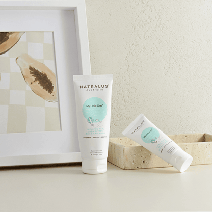 My Little One Happy Bottom Nappy Barrier Cream – natural baby nappy rash protection with Paw Paw, Shea Butter &amp; Zinc.