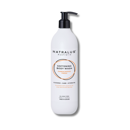 Gentle Sandalwood Fresh Body Wash – Hydrating Natural Skincare for Sensitive Skin in Australia