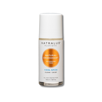 Australian natural deodorant – aluminium free formula with cool and crisp spice fragrance