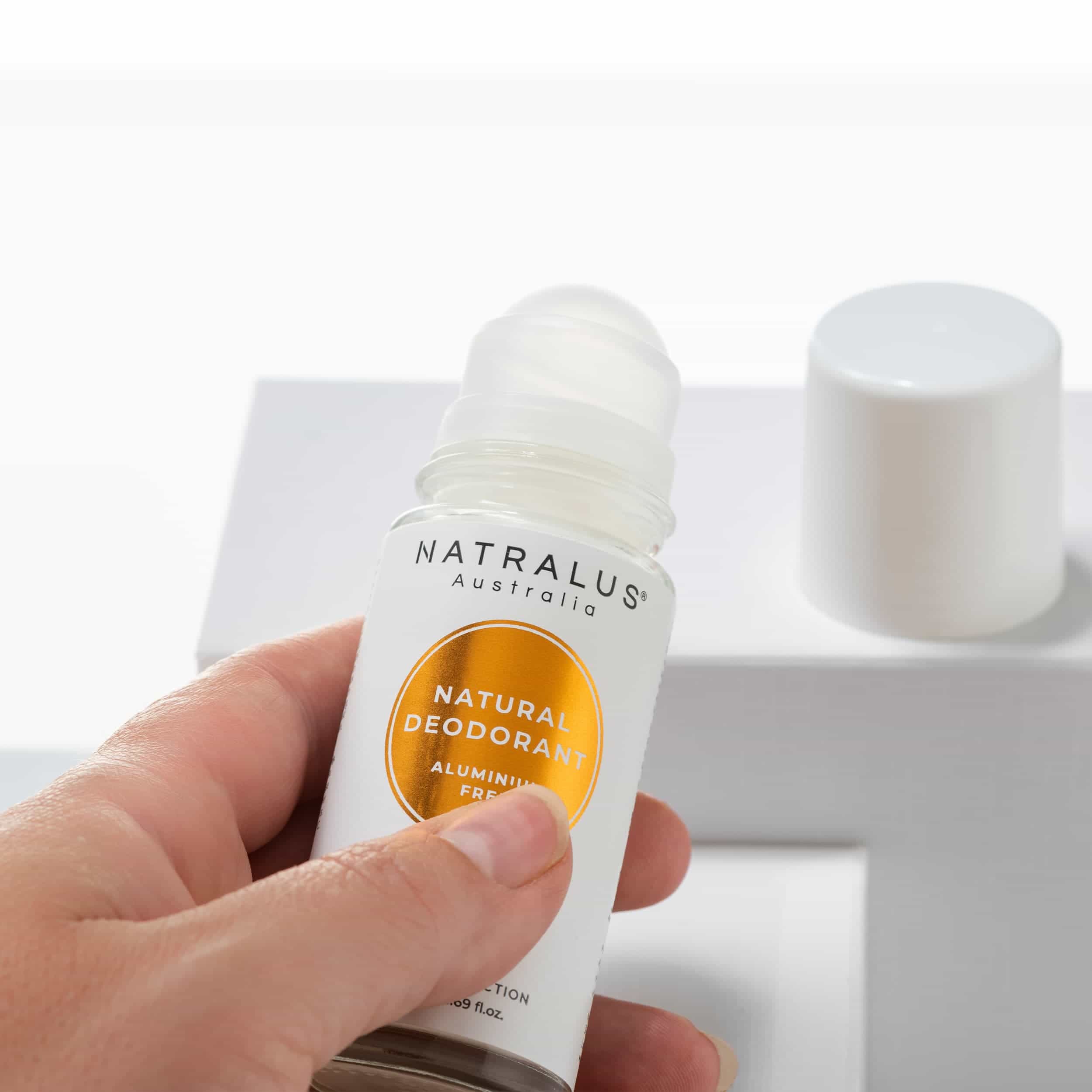 Highly effective natural deodorant with Cool Spice scent - Natralus Natural Deodorant Aluminum Free