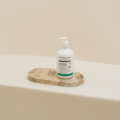 Plant-based gentle skin cleanser – deeply hydrates, soothes irritation &amp; maintains pH balance for all skin types.