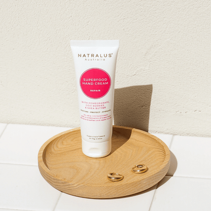 Natural Hand Cream for Dry, Cracked Hands – Natralus Superfood Repair in Australia